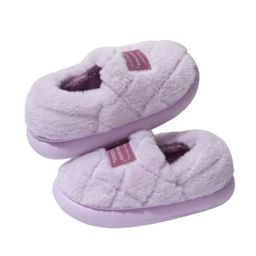 包跟棉拖鞋女冬季2025新款月子鞋孕婦防滑家用厚底毛絨保暖棉鞋男 包跟棉拖鞋女冬季2025新款月子鞋孕婦防滑家用厚底毛絨保暖棉鞋男