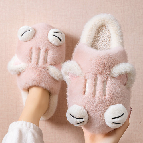 毛茸茸棉拖鞋女款2025新款秋冬季室內家居保暖防滑踩屎感棉拖女士 毛茸茸棉拖鞋女款2025新款秋冬季室內家居保暖防滑踩屎感棉拖女士