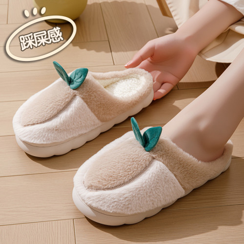 2025棉拖鞋水果拖鞋卡通草莓冬季保暖棉拖鞋情侶居家地板棉拖 2025棉拖鞋水果拖鞋卡通草莓冬季保暖棉拖鞋情侶居家地板棉拖