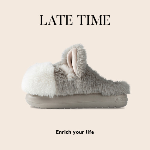 新款卡通雪納瑞小狗棉拖鞋女冬季室內居家用保暖情侶毛毛拖鞋男 新款卡通雪納瑞小狗棉拖鞋女冬季室內居家用保暖情侶毛毛拖鞋男