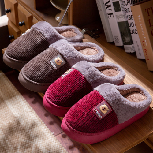 2025新款棉拖鞋女士居家用防滑厚底加絨保暖踩屎感毛毛拖鞋男冬季 2025新款棉拖鞋女士居家用防滑厚底加絨保暖踩屎感毛毛拖鞋男冬季