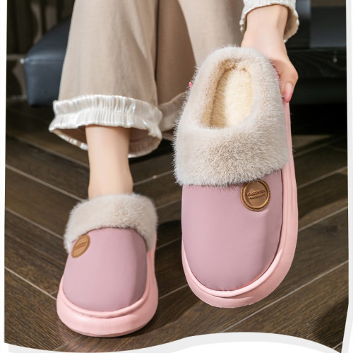 2025居家新款棉拖鞋男女時尚情侶厚底加絨保暖秋冬季地板棉拖 2025居家新款棉拖鞋男女時尚情侶厚底加絨保暖秋冬季地板棉拖