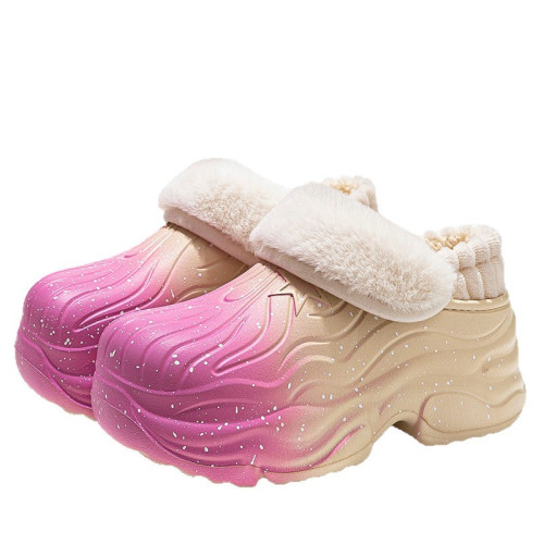 EVA 星空漸變可外穿棉拖鞋女秋冬防滑保暖厚底加絨居家外穿棉鞋 EVA 星空漸變可外穿棉拖鞋女秋冬防滑保暖厚底加絨居家外穿棉鞋