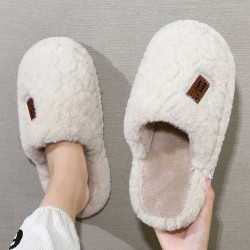 棉拖鞋女居家耐磨防滑用居家用室內保暖毛毛絨男士棉拖女