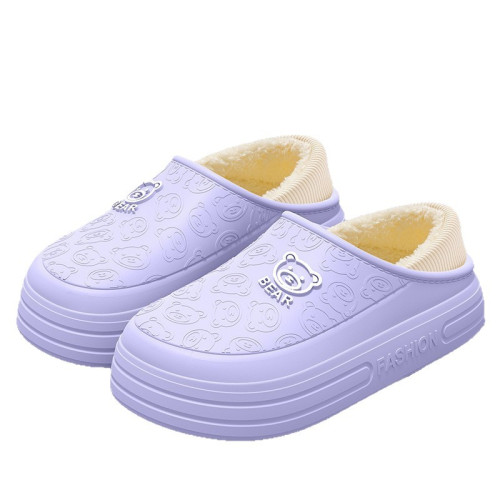 棉拖鞋女款2025秋冬季新款室內家居防滑防水外穿加厚保暖包跟棉鞋 棉拖鞋女款2025秋冬季新款室內家居防滑防水外穿加厚保暖包跟棉鞋