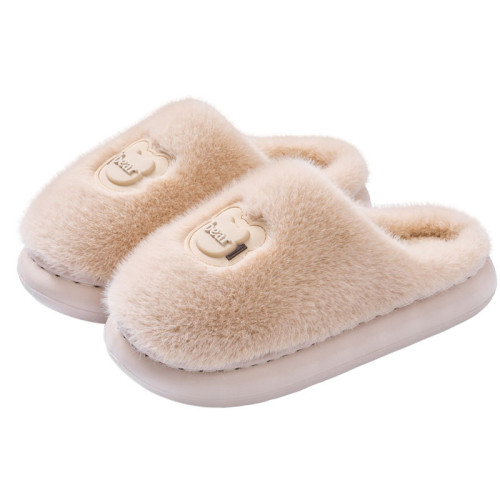 踩屎感棉拖鞋女款秋冬季2025新款室內家居毛毛絨保暖厚底防滑棉拖 踩屎感棉拖鞋女款秋冬季2025新款室內家居毛毛絨保暖厚底防滑棉拖