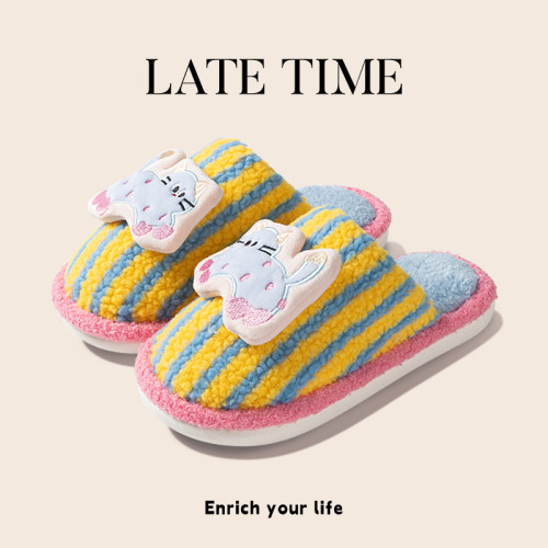 多巴胺可愛小貓棉拖鞋女秋冬2025新款室內家居少女心情侶毛拖鞋男 多巴胺可愛小貓棉拖鞋女秋冬2025新款室內家居少女心情侶毛拖鞋男