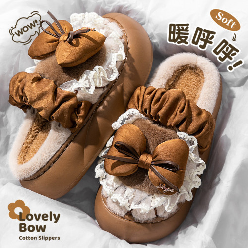 踩屎感棉拖鞋女款2025新款秋冬季室內家居可愛毛毛絨保暖棉拖女士 踩屎感棉拖鞋女款2025新款秋冬季室內家居可愛毛毛絨保暖棉拖女士