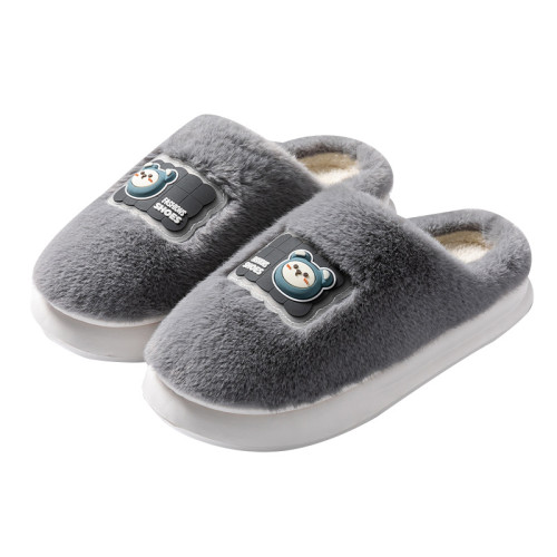 2025卡通新款棉拖鞋男女時尚情侶厚底加絨保暖秋冬季地板棉拖 2025卡通新款棉拖鞋男女時尚情侶厚底加絨保暖秋冬季地板棉拖