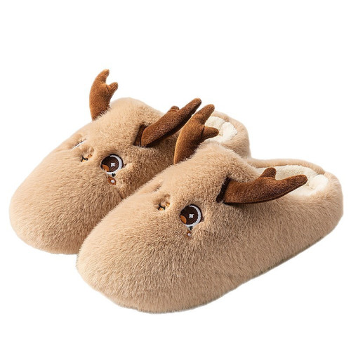 踩屎感棉拖鞋男士秋冬季2025新款家居用室內可愛卡通毛毛絨拖鞋男 踩屎感棉拖鞋男士秋冬季2025新款家居用室內可愛卡通毛毛絨拖鞋男