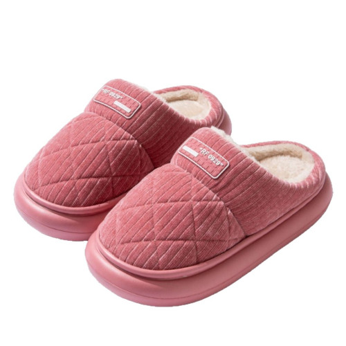 厚底家居棉拖鞋女士秋冬季2025新款室內防滑保暖毛毛絨棉拖男冬天 厚底家居棉拖鞋女士秋冬季2025新款室內防滑保暖毛毛絨棉拖男冬天