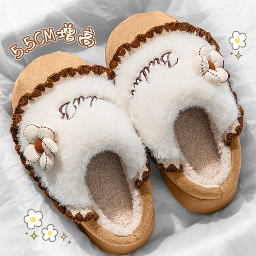 厚底棉拖鞋女款秋冬季外穿2025新款室內家居增高毛絨保暖棉拖女 厚底棉拖鞋女款秋冬季外穿2025新款室內家居增高毛絨保暖棉拖女