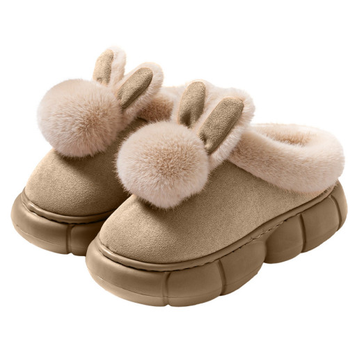毛毛絨棉拖鞋女士2025新款秋冬季室內家居保暖防滑可愛棉拖女款 毛毛絨棉拖鞋女士2025新款秋冬季室內家居保暖防滑可愛棉拖女款