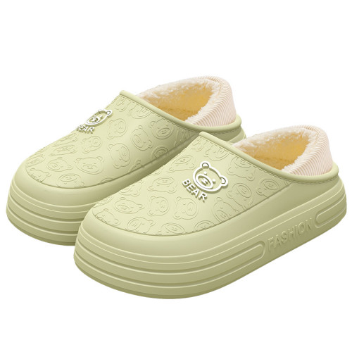 踩屎感棉拖鞋女2025新款秋冬季室內家居包跟保暖防滑厚底月子棉拖 踩屎感棉拖鞋女2025新款秋冬季室內家居包跟保暖防滑厚底月子棉拖