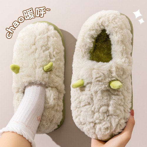 棉拖鞋女包跟冬季外穿5新厚底室內家居保暖防滑毛絨棉鞋女士 棉拖鞋女包跟冬季外穿5新厚底室內家居保暖防滑毛絨棉鞋女士