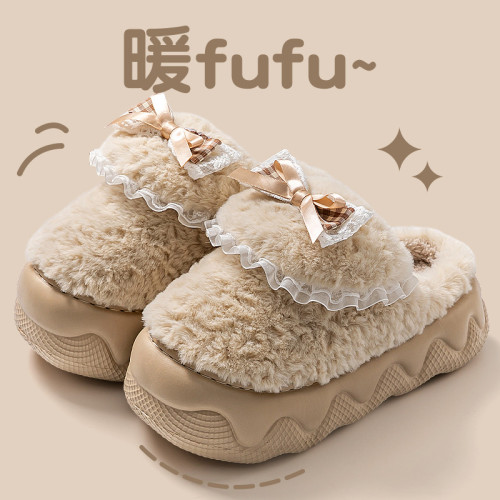 厚底月子棉拖鞋女士秋冬季2025新款室內家居毛毛絨保暖防滑棉拖女 厚底月子棉拖鞋女士秋冬季2025新款室內家居毛毛絨保暖防滑棉拖女
