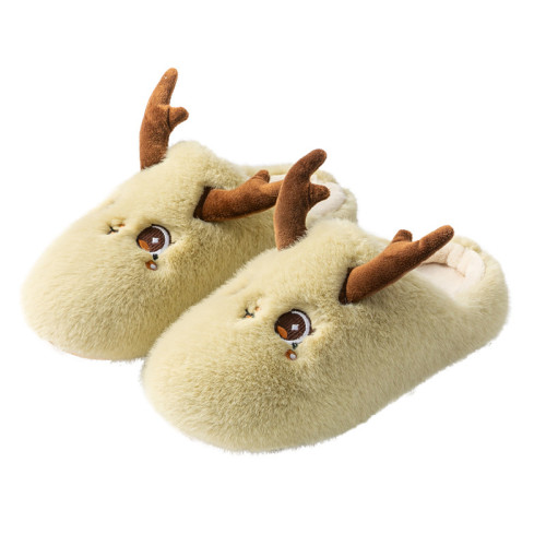 棉拖鞋女款2025新款秋冬季室內家居保暖防滑毛絨絨踩屎感月子棉拖 棉拖鞋女款2025新款秋冬季室內家居保暖防滑毛絨絨踩屎感月子棉拖