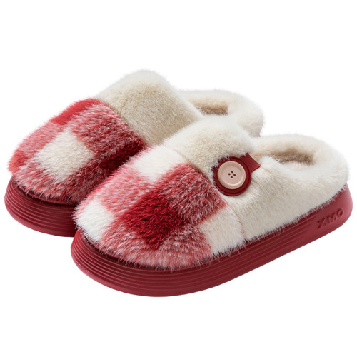 孕媽棉拖鞋女士秋冬季2025新款室內家居保暖防滑毛絨絨月子棉拖女 孕媽棉拖鞋女士秋冬季2025新款室內家居保暖防滑毛絨絨月子棉拖女