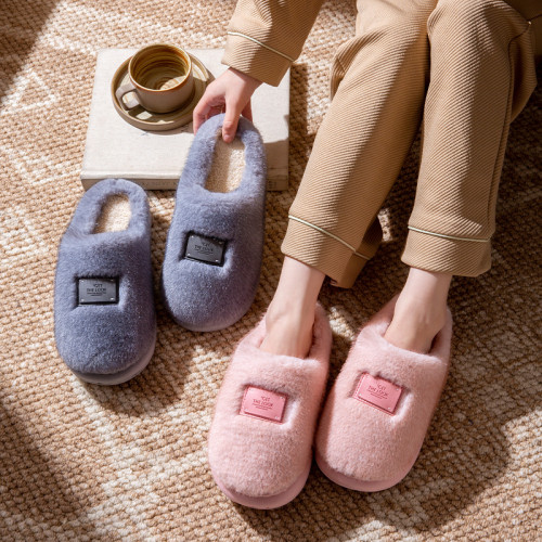 踩屎感棉拖鞋女秋冬季2025新款室內家居毛毛絨保暖厚底防滑棉拖男 踩屎感棉拖鞋女秋冬季2025新款室內家居毛毛絨保暖厚底防滑棉拖男