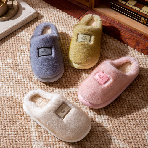 踩屎感棉拖鞋女秋冬季2025新款室內家居毛毛絨保暖厚底防滑棉拖男 踩屎感棉拖鞋女秋冬季2025新款室內家居毛毛絨保暖厚底防滑棉拖男
