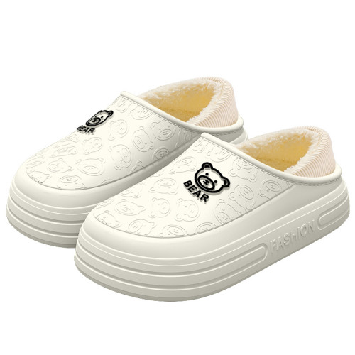 踩屎感棉拖鞋女士秋冬季2025新款包跟防水加絨保暖防滑家用棉拖女 踩屎感棉拖鞋女士秋冬季2025新款包跟防水加絨保暖防滑家用棉拖女