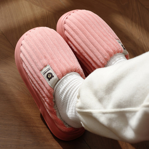 秋冬季新款棉拖鞋男士居家室內用厚實保暖毛絨大碼軟底棉拖女 秋冬季新款棉拖鞋男士居家室內用厚實保暖毛絨大碼軟底棉拖女