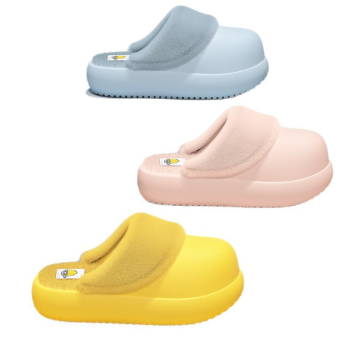 可拆卸厚底保暖棉拖鞋女5新冬季室內家居防滑踩屎感月子鞋男 可拆卸厚底保暖棉拖鞋女5新冬季室內家居防滑踩屎感月子鞋男