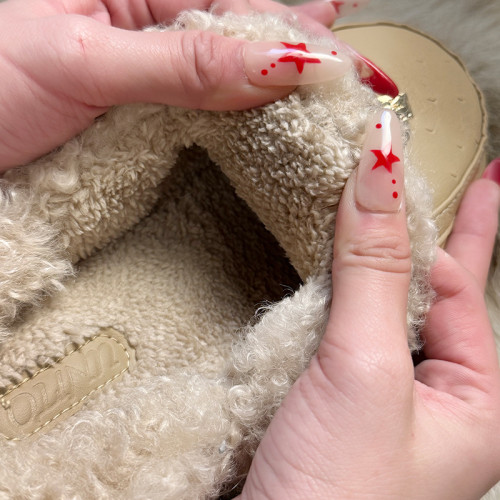 防水棉拖鞋女秋冬新款外穿時尚百搭室內家居厚底保暖加絨毛毛拖鞋 防水棉拖鞋女秋冬新款外穿時尚百搭室內家居厚底保暖加絨毛毛拖鞋