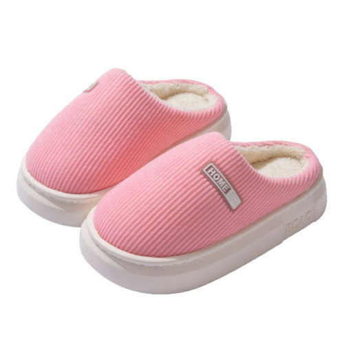 燈芯絨棉拖鞋女士秋冬季新款家居家用室內靜音防滑保暖棉拖男厚底 燈芯絨棉拖鞋女士秋冬季新款家居家用室內靜音防滑保暖棉拖男厚底