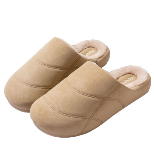 棉拖鞋女冬季2025新款室內家居用加絨保暖厚底防水棉拖男冬天外穿