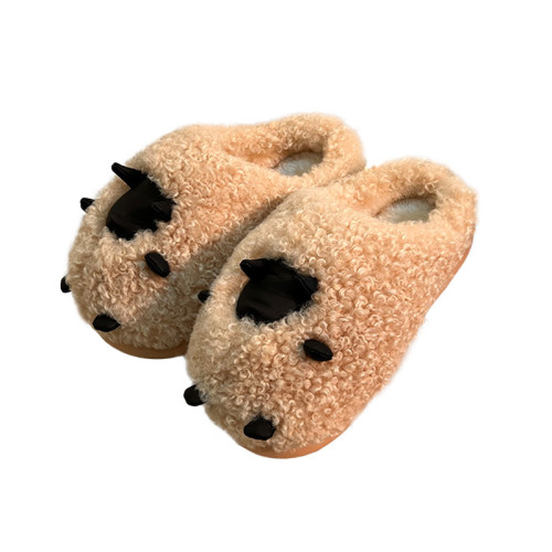 可愛棉拖鞋女款秋冬季2025新款室內家居卡通小羊保暖加絨毛毛棉拖 可愛棉拖鞋女款秋冬季2025新款室內家居卡通小羊保暖加絨毛毛棉拖