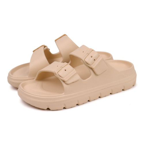 2025夏季新款時尚耐穿雙釦拖鞋外穿厚底防滑雙排釦增高休閒涼 2025夏季新款時尚耐穿雙釦拖鞋外穿厚底防滑雙排釦增高休閒涼