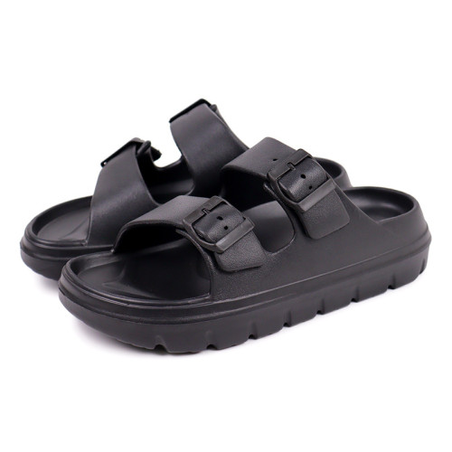 2025夏季新款時尚耐穿雙釦拖鞋外穿厚底防滑雙排釦增高休閒涼 2025夏季新款時尚耐穿雙釦拖鞋外穿厚底防滑雙排釦增高休閒涼