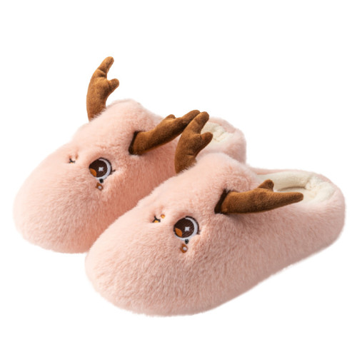 棉拖鞋女款秋冬季2025新款室內家居卡通保暖加絨毛毛情侶棉拖男士 棉拖鞋女款秋冬季2025新款室內家居卡通保暖加絨毛毛情侶棉拖男士