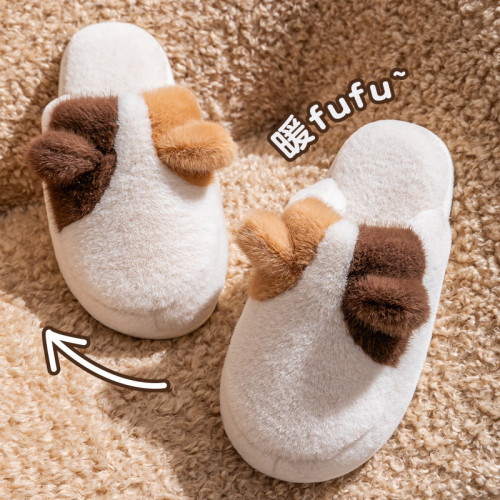 踩屎感棉拖鞋女款秋冬季2025新款室內家居厚底增高保暖毛絨棉拖女 踩屎感棉拖鞋女款秋冬季2025新款室內家居厚底增高保暖毛絨棉拖女