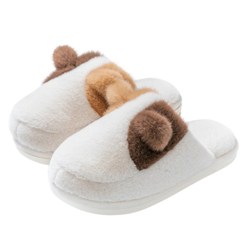 踩屎感棉拖鞋女款秋冬季2025新款室內家居厚底增高保暖毛絨棉拖女 踩屎感棉拖鞋女款秋冬季2025新款室內家居厚底增高保暖毛絨棉拖女