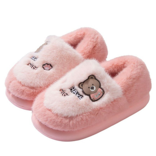 可愛情侶棉拖鞋男2025秋冬季新款外穿加厚保暖孕婦月子包跟棉鞋女 可愛情侶棉拖鞋男2025秋冬季新款外穿加厚保暖孕婦月子包跟棉鞋女