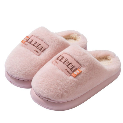 棉拖鞋女2025新款秋冬室內家居踩屎感厚底毛絨保暖防滑情侶棉拖男