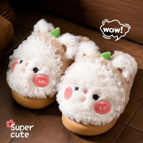 棉拖鞋女款秋冬季2025新款室內居家用保暖可愛月子毛絨拖鞋女款冬 棉拖鞋女款秋冬季2025新款室內居家用保暖可愛月子毛絨拖鞋女款冬