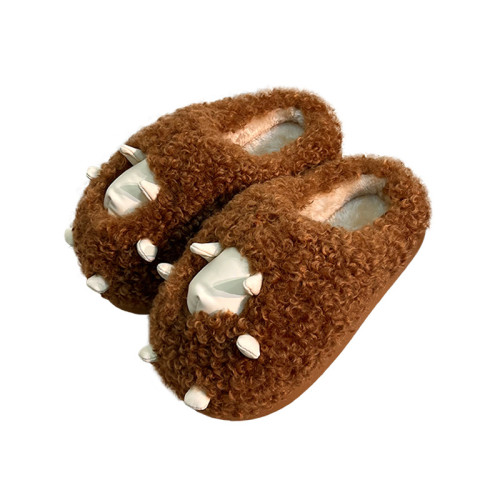 踩屎感棉拖鞋女款2025新款秋冬季室內家居毛絨保暖防滑月子棉拖女 踩屎感棉拖鞋女款2025新款秋冬季室內家居毛絨保暖防滑月子棉拖女