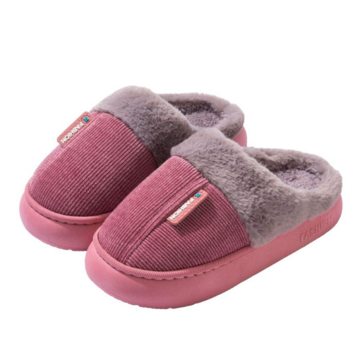 棉拖鞋女士2025新款冬季室內家居防滑情侶厚底暖絨毛毛拖鞋男冬天 棉拖鞋女士2025新款冬季室內家居防滑情侶厚底暖絨毛毛拖鞋男冬天