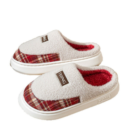 2025雙拼色新款棉拖鞋男女時尚情侶厚底加絨保暖秋冬地板棉拖 2025雙拼色新款棉拖鞋男女時尚情侶厚底加絨保暖秋冬地板棉拖