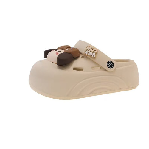 2025年新款夏季涼鞋女加厚底防滑耐磨洞洞踩屎感軟底沙灘兩穿拖鞋 2025年新款夏季涼鞋女加厚底防滑耐磨洞洞踩屎感軟底沙灘兩穿拖鞋