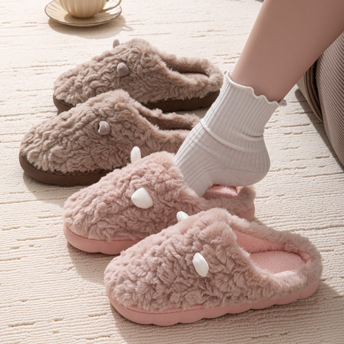 2025卡通新款棉拖鞋男女時尚情侶厚底加絨保暖秋冬季地板棉拖 2025卡通新款棉拖鞋男女時尚情侶厚底加絨保暖秋冬季地板棉拖