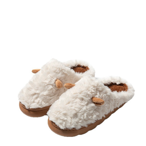 2025卡通新款棉拖鞋男女時尚情侶厚底加絨保暖秋冬季地板棉拖 2025卡通新款棉拖鞋男女時尚情侶厚底加絨保暖秋冬季地板棉拖