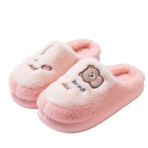 棉拖鞋女士秋冬季室內家居防滑卡通厚底保暖絨毛毛拖鞋男冬天家用 棉拖鞋女士秋冬季室內家居防滑卡通厚底保暖絨毛毛拖鞋男冬天家用