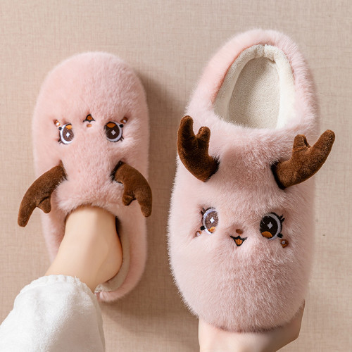 踩屎感棉拖鞋女款2025新款秋冬季室內家居保暖防滑毛毛絨月子棉拖 踩屎感棉拖鞋女款2025新款秋冬季室內家居保暖防滑毛毛絨月子棉拖