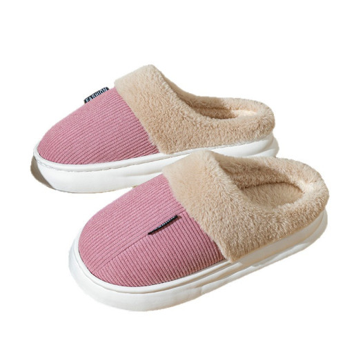 2025翻毛新款棉拖鞋男女時尚情侶厚底加絨保暖秋冬季地板棉拖 2025翻毛新款棉拖鞋男女時尚情侶厚底加絨保暖秋冬季地板棉拖