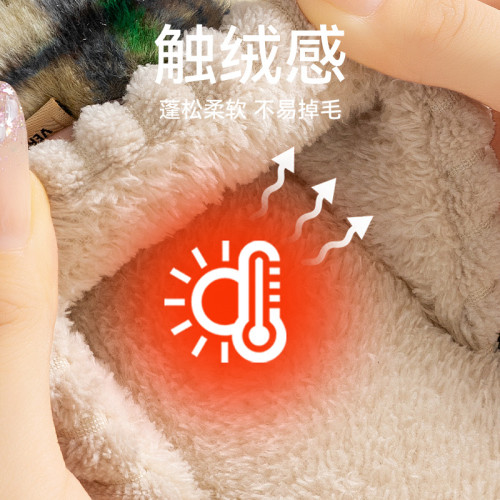 日式靜音棉拖鞋女士秋冬季2025新款室內家居保暖加絨防滑無聲拖鞋