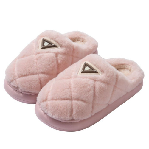 踩屎感棉拖鞋女士秋冬季室內家居防滑厚底保暖加絨毛毛情侶棉拖男 踩屎感棉拖鞋女士秋冬季室內家居防滑厚底保暖加絨毛毛情侶棉拖男